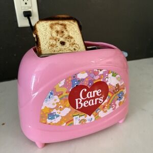 Care Bears Cool‎ Touch 2 Slice Pink Toaster Toast Image Uncanny Brands
